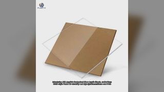 Papel personalizado y logotipo Acceptable Hoja de acrílico transparente para la venta