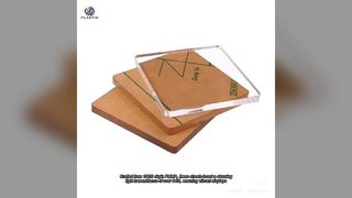 Hoja de acrílico transparente para soluciones de publicidad exterior transparentes y efectivas