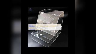 Acrylic Makeup Organizer Customized Acrylic Storage Box for OEM Needs
