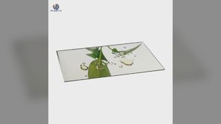 Aangepaste zilveren kleding 3 mm spiegelgegoten acrylplaat