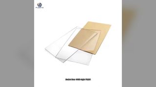 Process Cast Clear Acrylic Sheet High UV Resistance for Enhanced Durability
