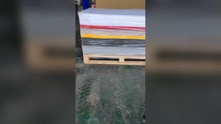 цветной акриловый пакет